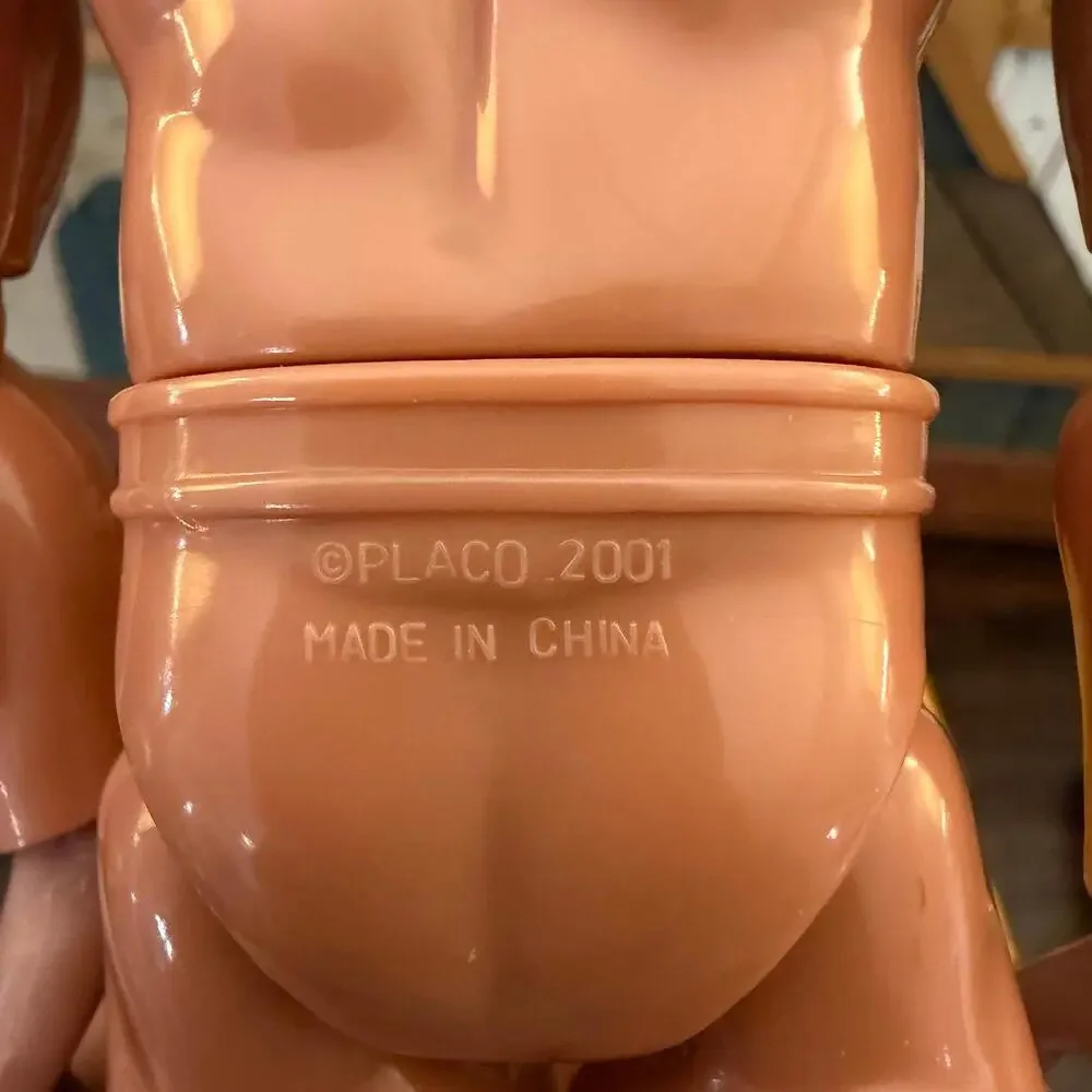 2001 Placo Firefighter Action Figure‎ Toy